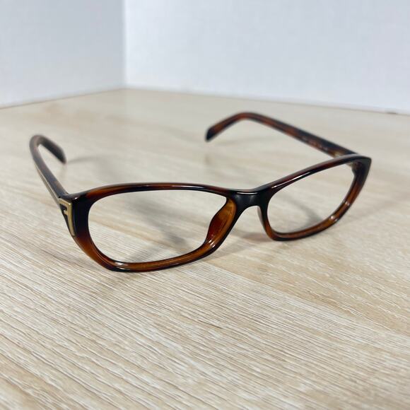 Fendi F977 238 Sunglasses FRAMES ONLY Brown Made in Italy 54-14-135 main image 8